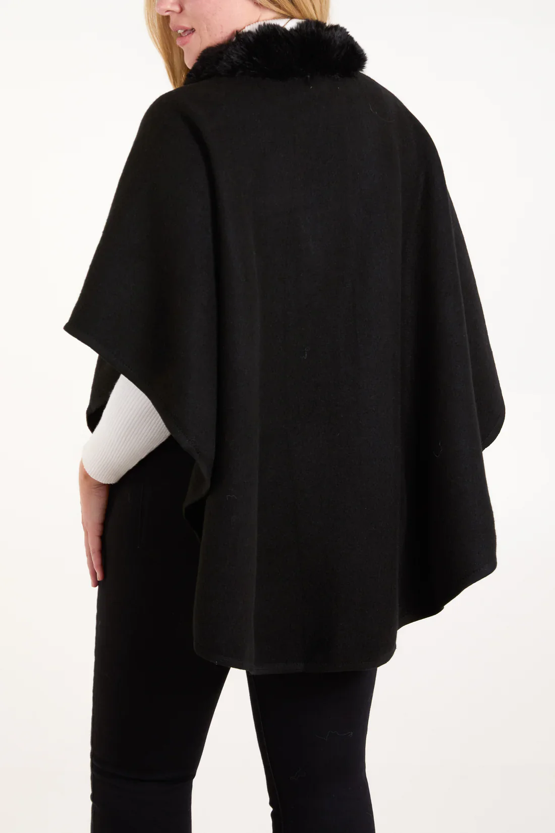 Annette Shawl Wrap-Black - Image 5