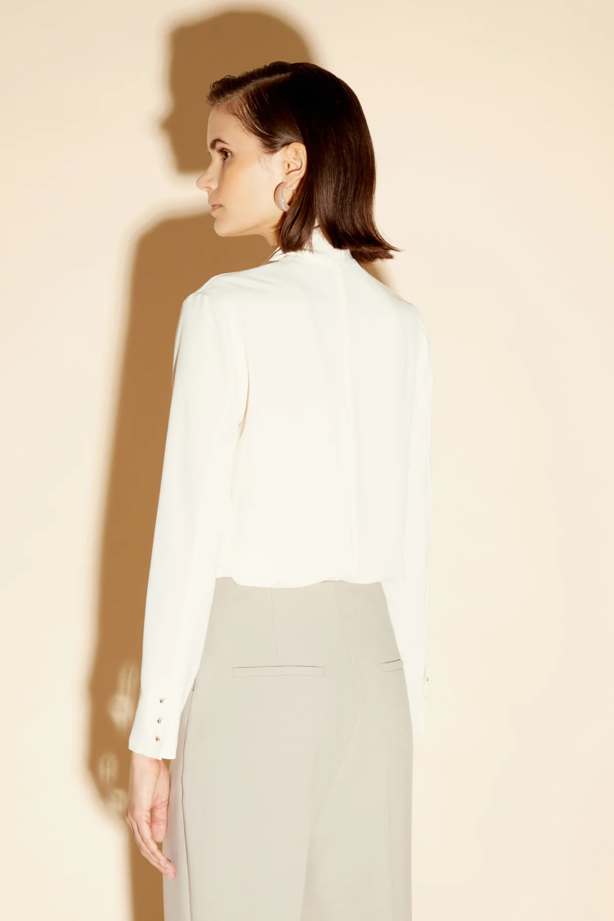 Arlette Blouse - Ivory - Image 4