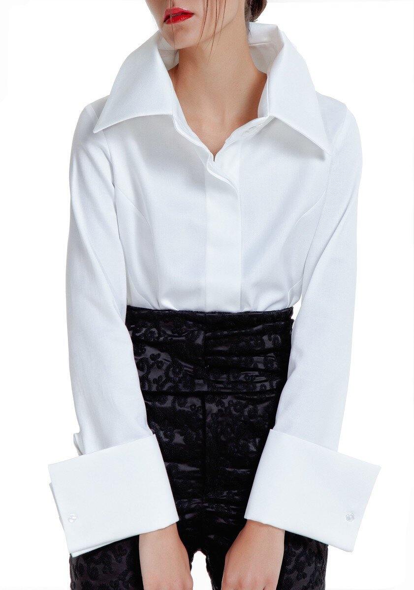 French Cuff Blouse - Image 3