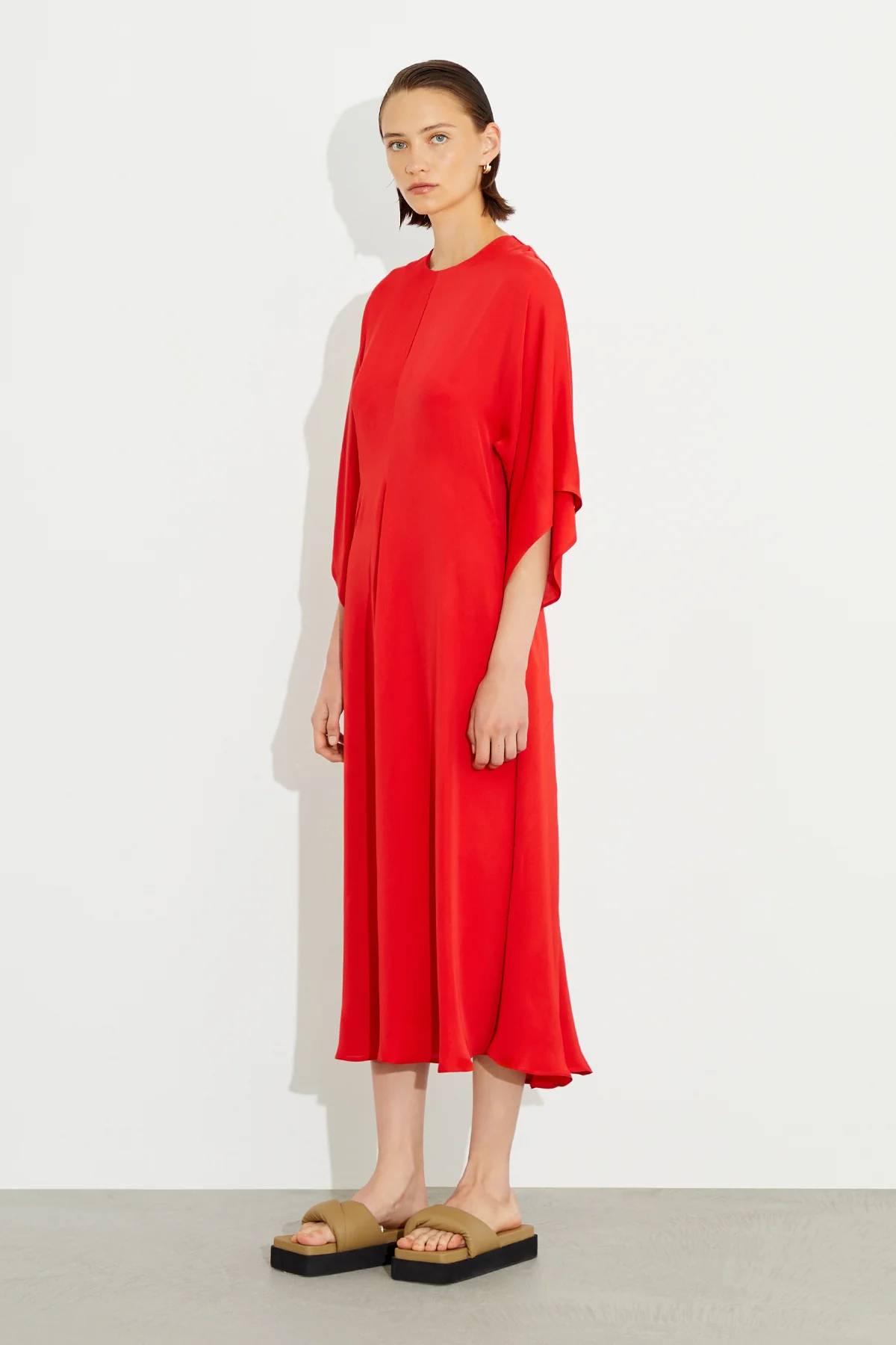 Loire Flared Dress Pink - Image 5