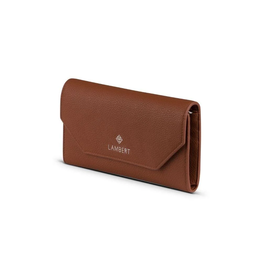 NINA - Tan Vegan Leather Wallet - Image 3