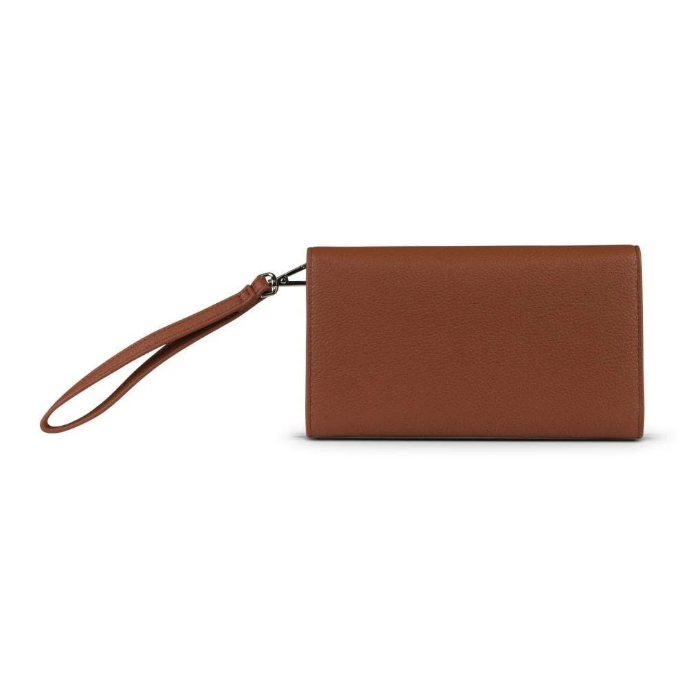 NINA - Tan Vegan Leather Wallet - Image 4