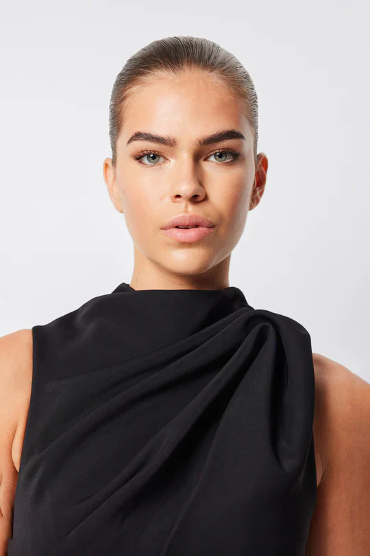 Sheath Dress-Black - Image 6