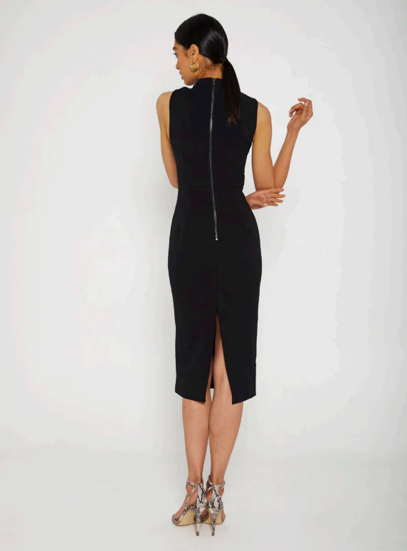 Sheath Dress-Black - Image 7