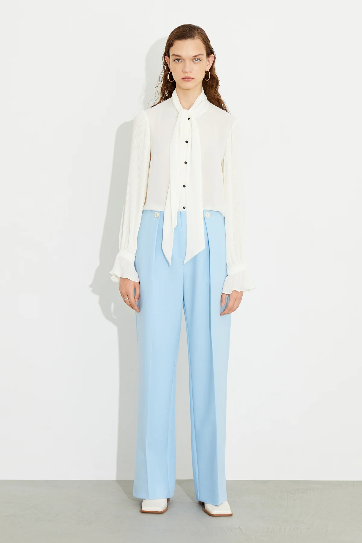 The Rhone Ivory Blouse - Image 3