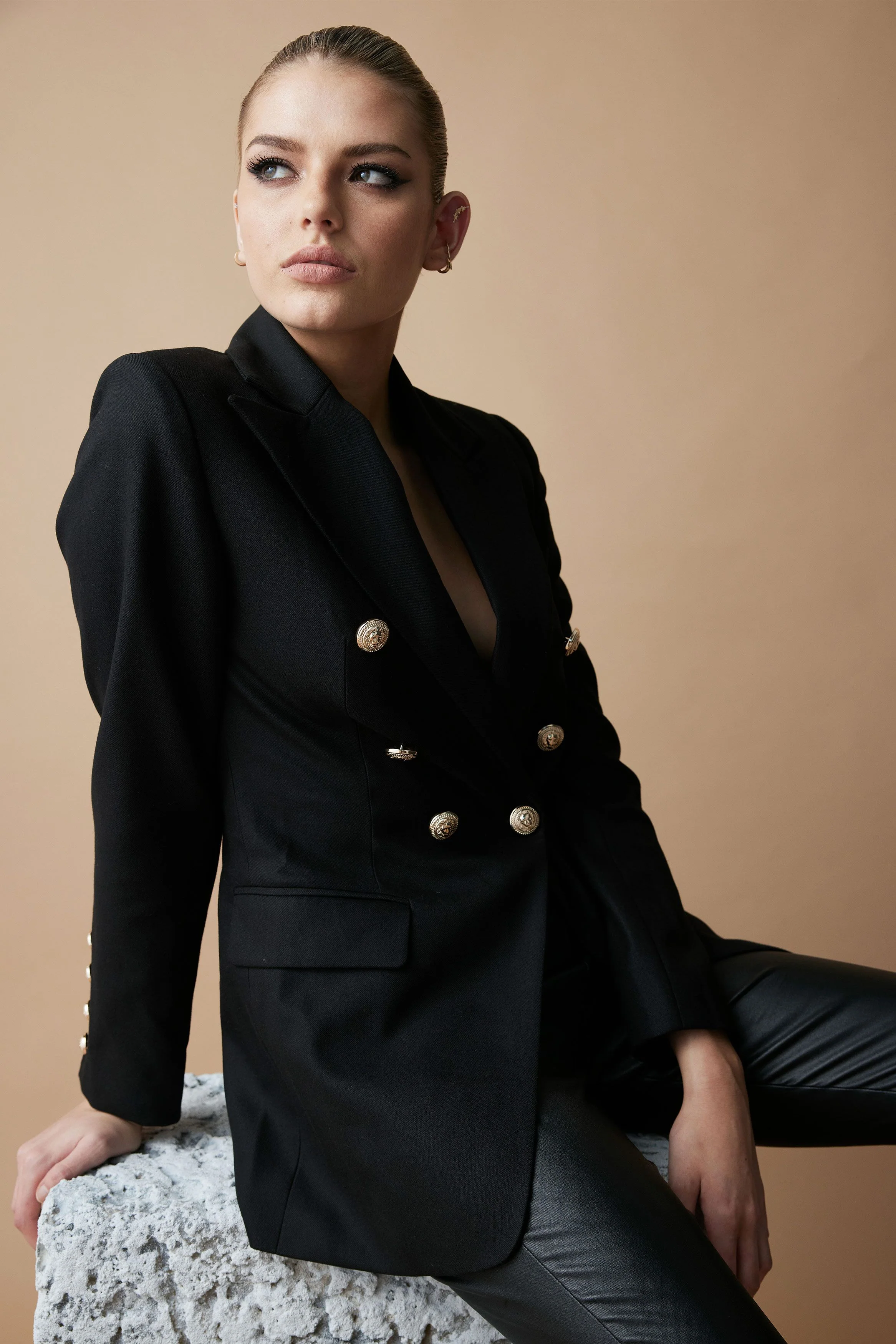 Signature Blazer-Black - Image 5