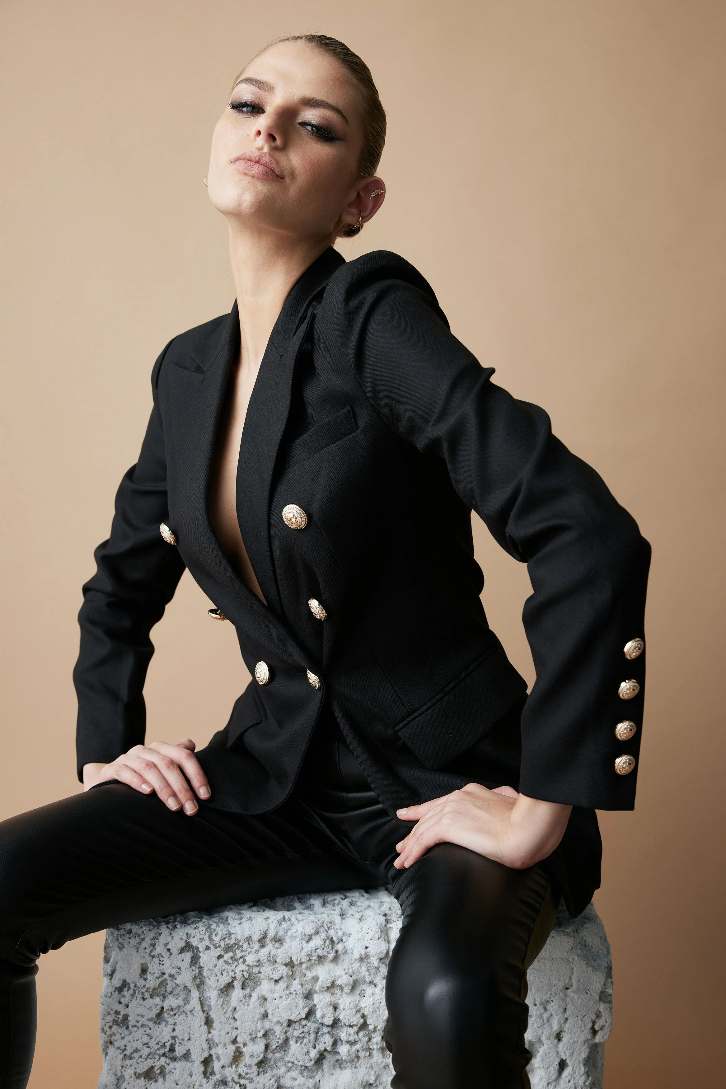 Signature Blazer-Black - Image 8